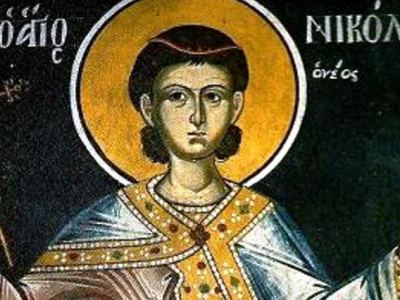 Άγιος νεομάρτυς Νικόλαος από τη&nbsp;Χίο