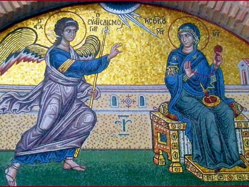 Αγίου Ιωάννου του Χρυσοστόμου, «Λόγος εις τον Ευαγγελισμό της&nbsp;Θεοτόκου»