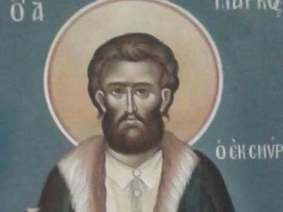 Ο Άγιος Νεομάρτυς Μάρκος ο εν&nbsp;Χίω