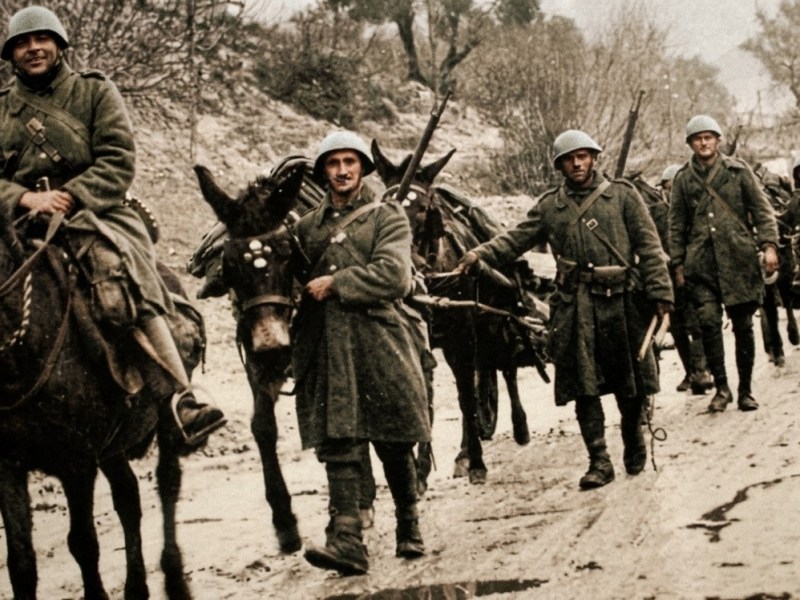 Η πορεία προς το μέτωπο (Οδυσσέας&nbsp;Ελύτης)