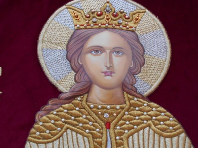 Η Αγία Μεγαλομάρτυς Βαρβάρα η&nbsp;θαυματουργή