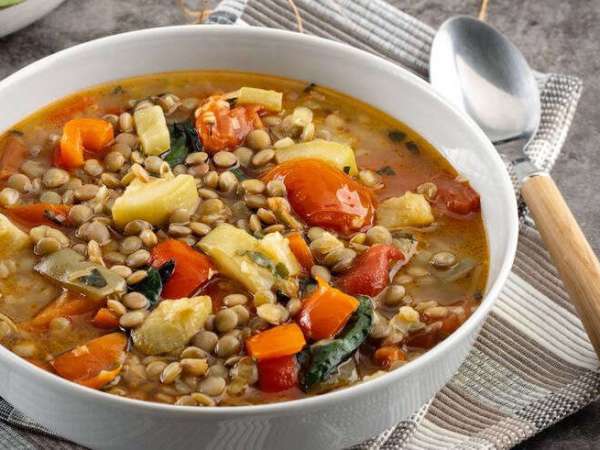 Φακές με λαχανικά