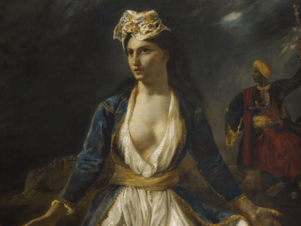 Η Ελλάδα στα ερείπια του Μεσολογγίου: Το αριστούργημα του Ντελακρουά έφτασε στην&nbsp;Ελλάδα